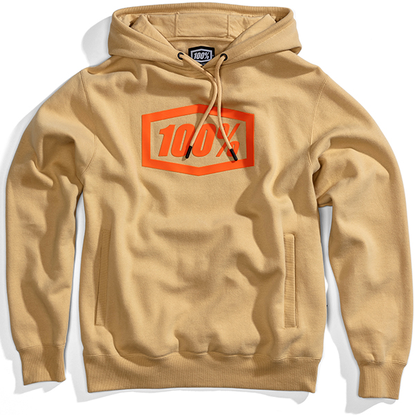 100 percent cotton pullover hoodie