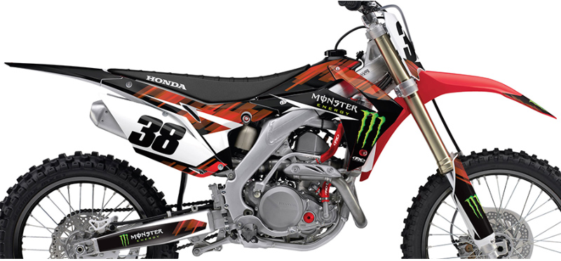 Honda 400ex monster energy graphic kit #7