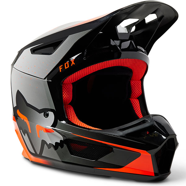 CASCO FOX V4 RACE BLACK/ORANGE