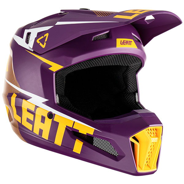 LEATT Casque hors-route 7.5 V23 - Lunette incluse, motocross, vtt –  Performance DJL