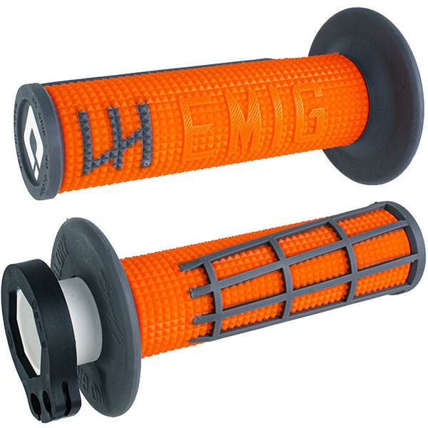Poignées MX Medium Grip Orange - GXS-RACING, kit déco moto, sticker