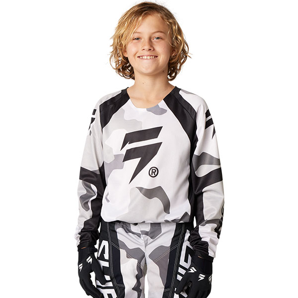 Shift MX - White Label Posn Camo Jersey: BTO SPORTS