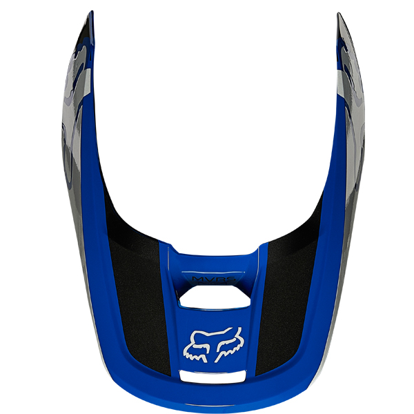 Fox Racing V1 Costa Hlmt Visor [BLK] - Blue - Mens XL/2XL