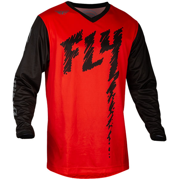 MotoLoko Red Primal Instinct (Black) Sublimated Jersey (Kids)