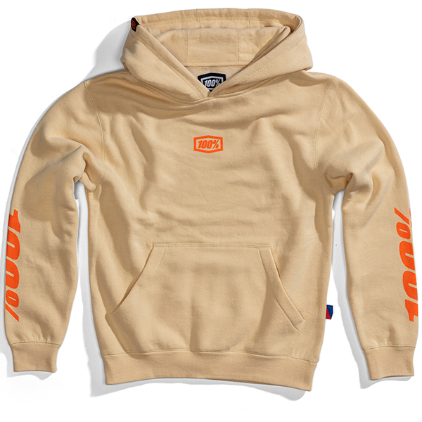 100 percent cotton pullover hoodie