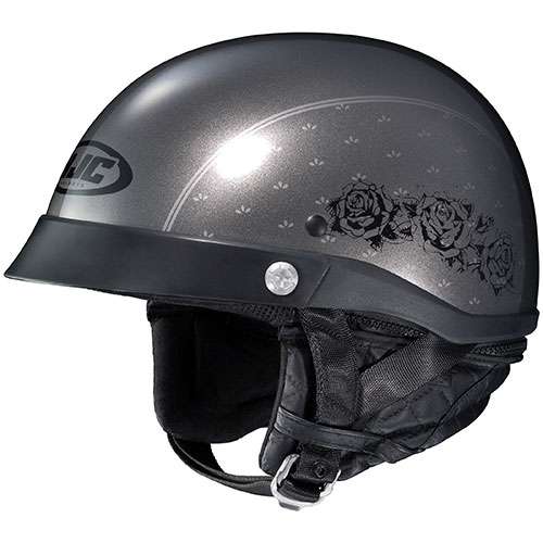 Download HJC - CL Ironroad Black Rose Half Helmet: BTO SPORTS