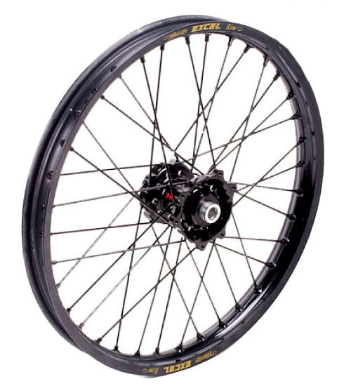 Talon Excel Complete Wheel With Black hub and Black Spokes: BTO SPORTS