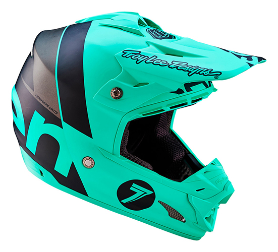 Seven MX - 2016 SE3 Surge Glo Green Helmet: BTO SPORTS